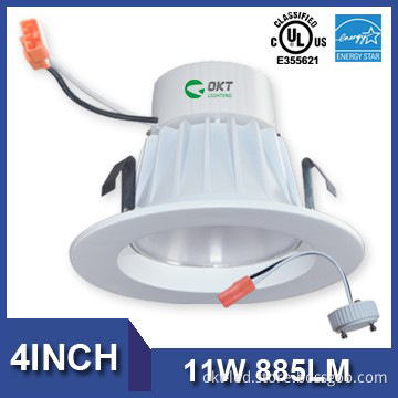 small round 9W AC Dimmable UL Energy Star 4\" led downlight